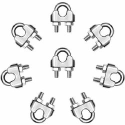 SS Wire Rope Clamps